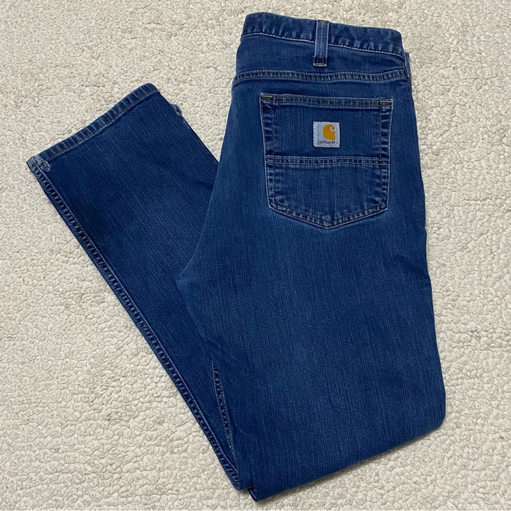 Carhartt Jeans Mens‎ 36x30 Rugged Flex Relaxed Fit Straight Leg Jeans